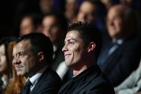 Cristiano Ronaldo attending La Liga gala and event ceremony