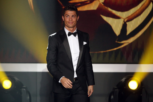 Cristiano Ronaldo attending a FIFA Ballon d'Or gala and ceremony event