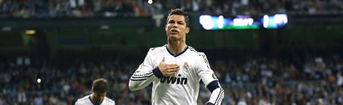 Cristiano Ronaldo top goalscorer in the 2013 calendar year