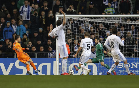 Cristiano Ronaldo goal in Copanhagen vs Real Madrid