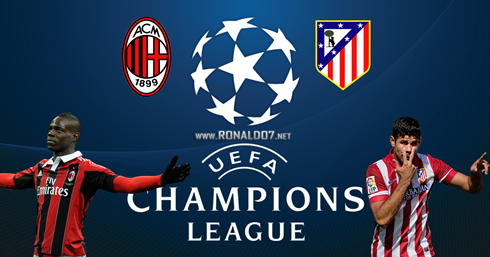 AC Milan vs Atletico Madrid, Champions League wallpaper 2013-2014