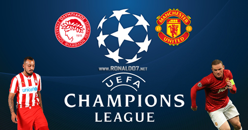Olympiakos vs Manchester United, Champions League wallpaper 2013-2014