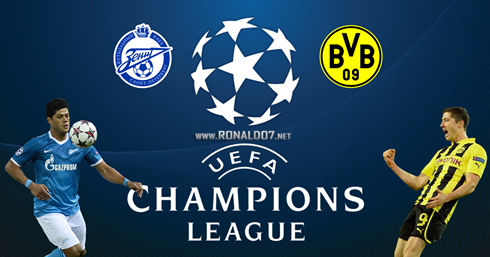 Zenit vs Borussia Dortmund, Champions League wallpaper 2013-2014