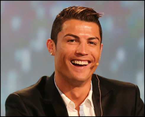 Cristiano Ronaldo smile