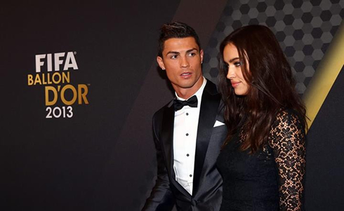 Cristiano Ronaldo and Irina Shayk, FIFA Ballon d'Or 2013 red carpet, photo 2