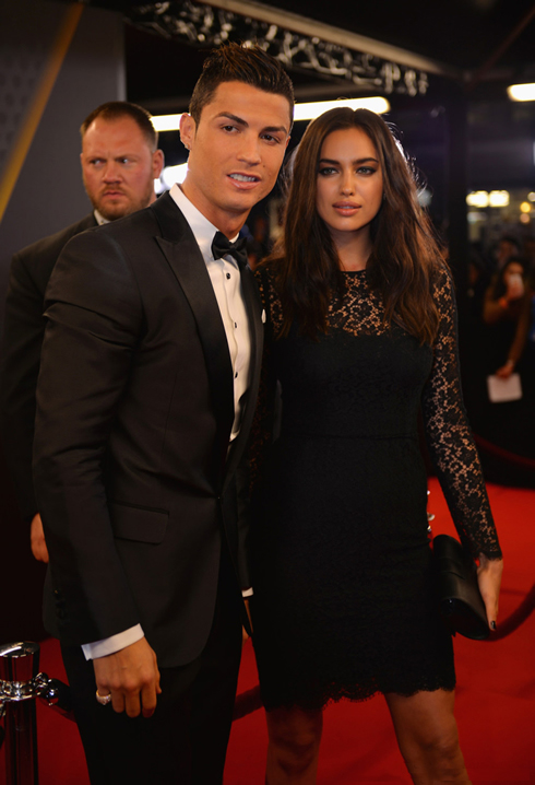 Cristiano Ronaldo and Irina Shayk, FIFA Ballon d'Or 2013 red carpet, photo 4