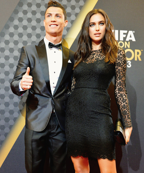 Cristiano Ronaldo and Irina Shayk, FIFA Ballon d'Or 2013 red carpet, photo 5