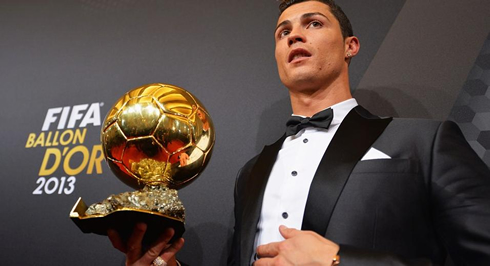 Cristiano Ronaldo proud to have won the FIFA Ballon d'Or 2013