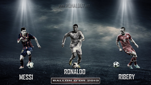 FIFA Ballon d'Or 2013 candidates wallpaper