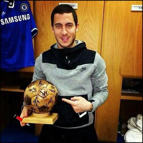 Eden Hazard dreams about winning the FIFA Ballon d'Or