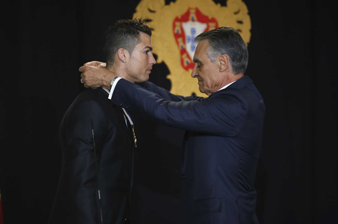 Cristiano Ronaldo awarded with Grand Officer of the Order of Prince Henry, by the Portuguese President