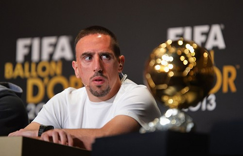 Franck Ribery lost the FIFA Ballon d'Or
