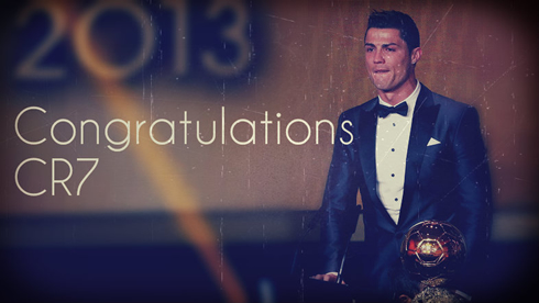 Cristiano Ronaldo congratulations