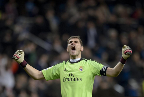Iker Casillas Real Madrid goalkeeper 2014