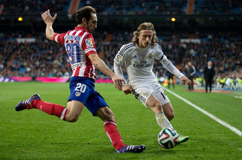 Luka Modric in Real Madrid 3-0 Atletico Madrid