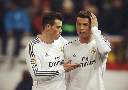 Cristiano Ronaldo and Gareth Bale