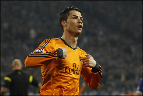 Cristiano Ronaldo destroying Schalke 04 in Germany