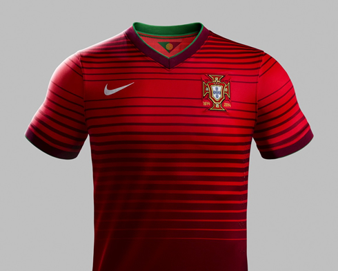 Portugal new jersey and shirt for the 2014 FIFA World Cup in Brazil