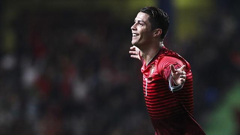 Cristiano Ronaldo Portugal all-time top goalscorer