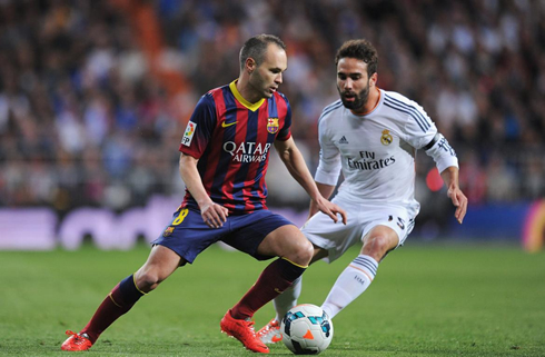 Andrés Iniesta in Real Madrid vs Barcelona