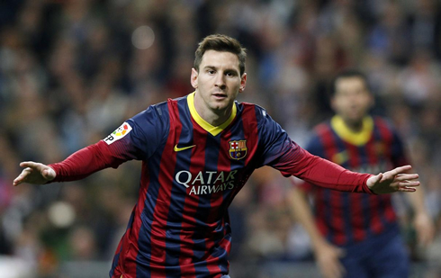 Lionel Messi in Real Madrid 3-4 Barcelona