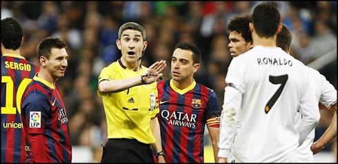 Real Madrid vs Barcelona referee Undiano Mallenco