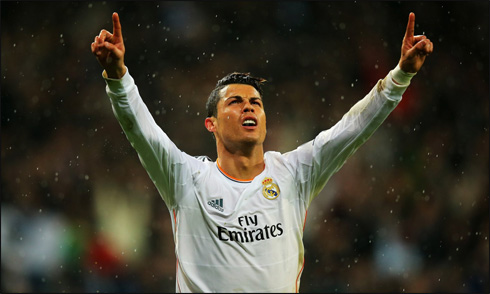 Cristiano Ronaldo, Champions League top goal scorer in 2013-2014