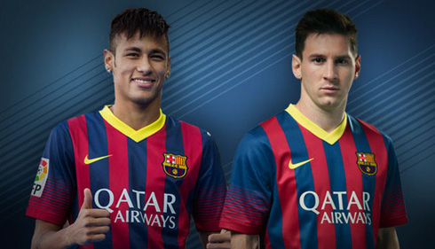 Barcelona Neymar and Messi