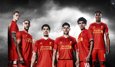 Liverpool Gerrard, Suarez, Coutingo and Sterling