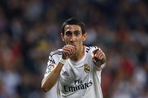 Angel Di María goal celebration