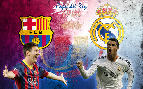 Messi vs Ronaldo in Barça vs Real Madrid