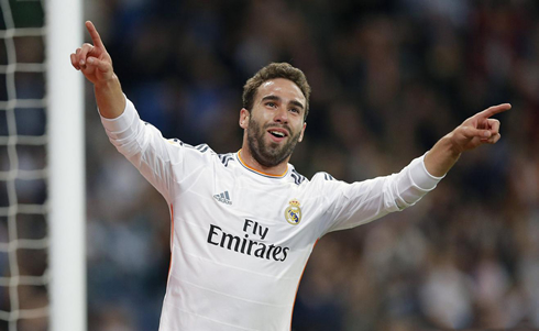 Dani Carvajal in Real Madrid 2014