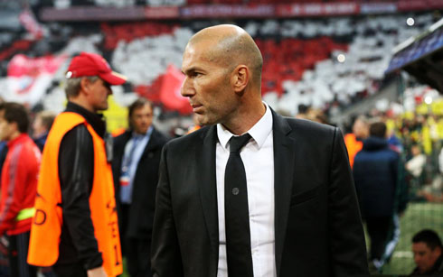 Zinedine Zidane in Real Madrid 2014