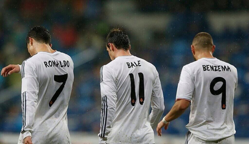 The BBC Cristiano Ronaldo, Bale and Benzema