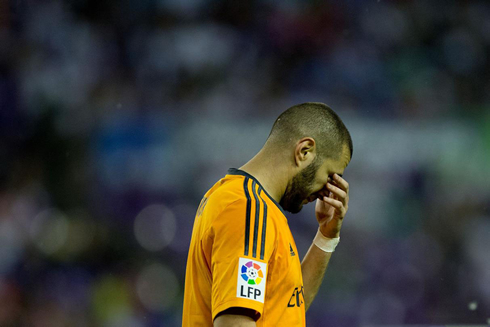 Karim Benzema crying