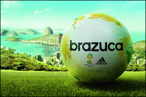 The FIFA World Cup 2014 ball - The Brazuca