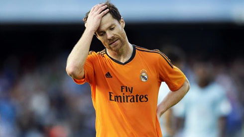 Xabi Alonso disappointment in Real Madrid