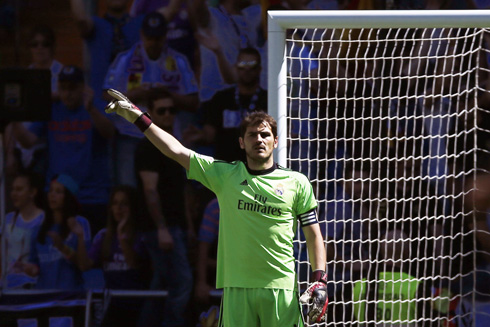 Iker Casillas in Real Madrid goal