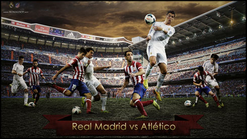 Real Madrid vs Atletico Madrid Champions League final wallpaper