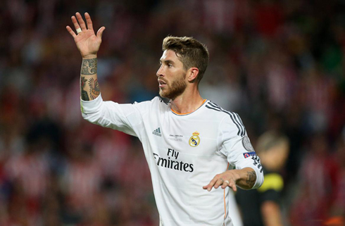 Sergio Ramos arm tattoo