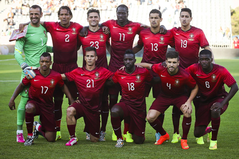Portugal line-up and starting eleven against Greece, in 2014