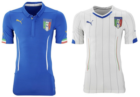 Italy jerseys kits in the World Cup 2014