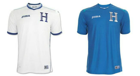 Honduras jerseys kits in the World Cup 2014