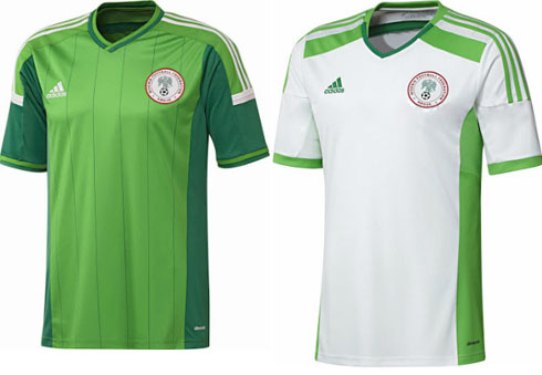 Nigeria jerseys kits in the World Cup 2014