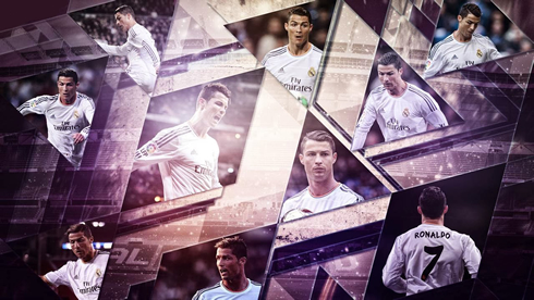 Cristiano Ronaldo graphic art wallpaper