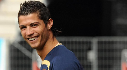 Cristiano Ronaldo smile