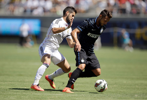 Isco in Real Madrid vs Inter Milan, in 2014-2015