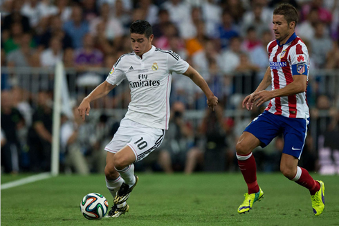 James Rodríguez debut for Real Madrid