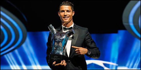 Cristiano Ronaldo, UEFA's best player in Europe for 2013-2014