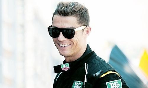Cristiano Ronaldo with sun glasses